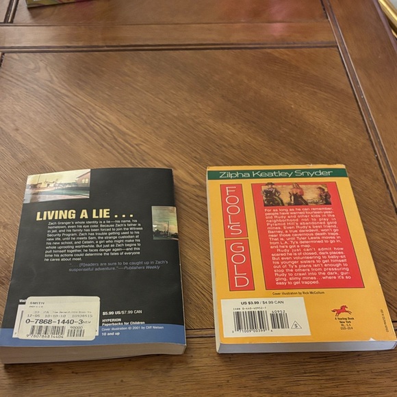 Zach's Lie by Roland Smith - Blue Cover - Picture 2 of 4